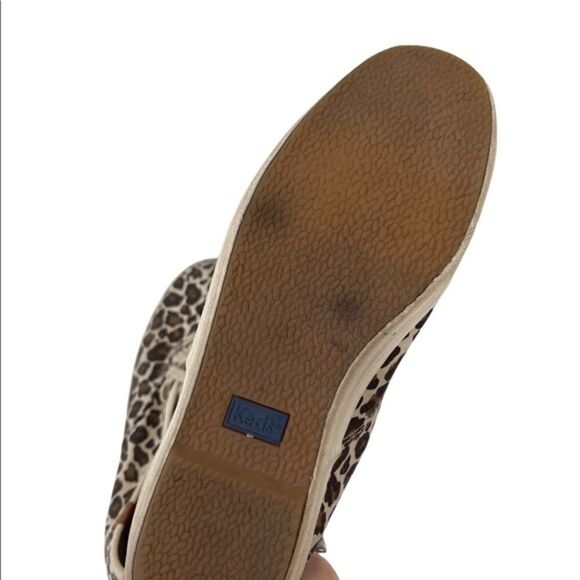 Keds Leopard Lace Up Sneakers Women 5.5 - Picture 4 of 7